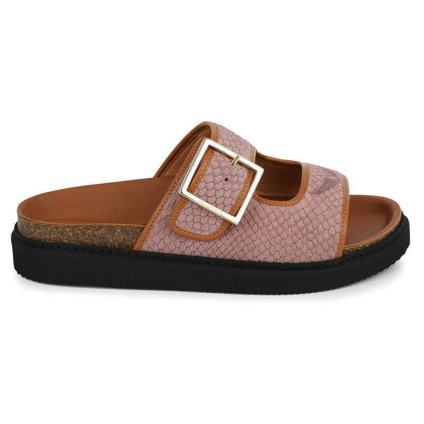 ZADIG & VOLTAIRE Slip-On Suede Sandals - Rose