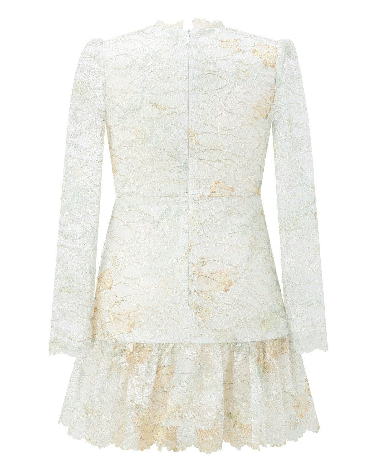 Rayne Embroidered Mini Dress