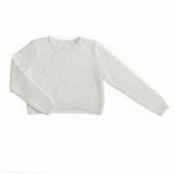 Silver & Gold Fuzzy Knit Sweater