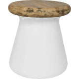 Indoor & Outdoor Button Accent Stool