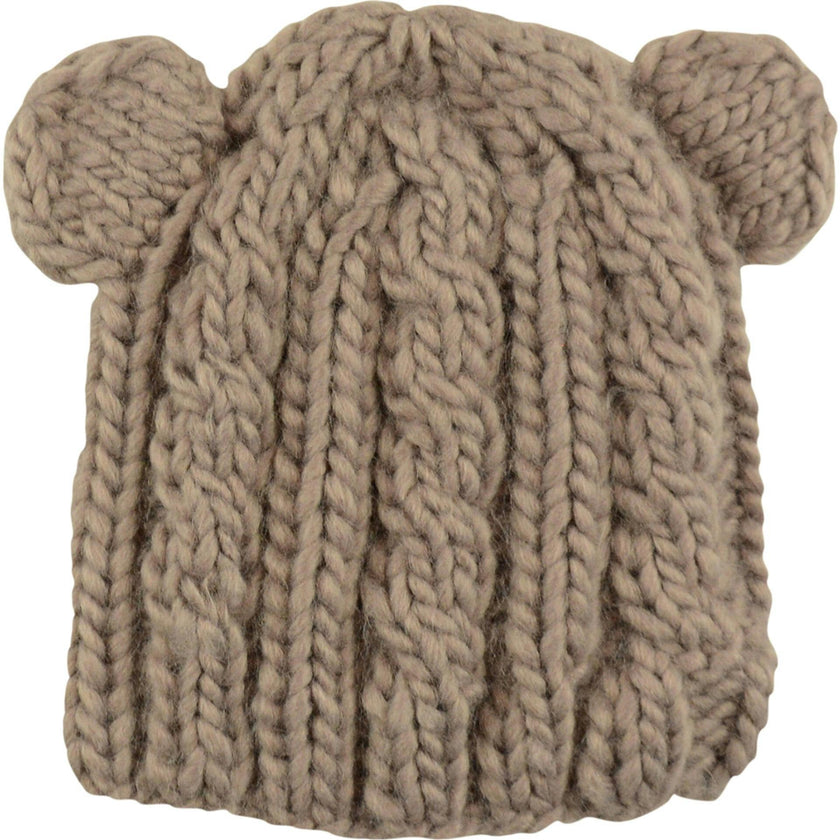 Julian Cable Bear Knit Hat