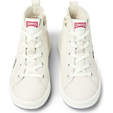 Kids Runner Four Velcro Strap Sneakers, Natural