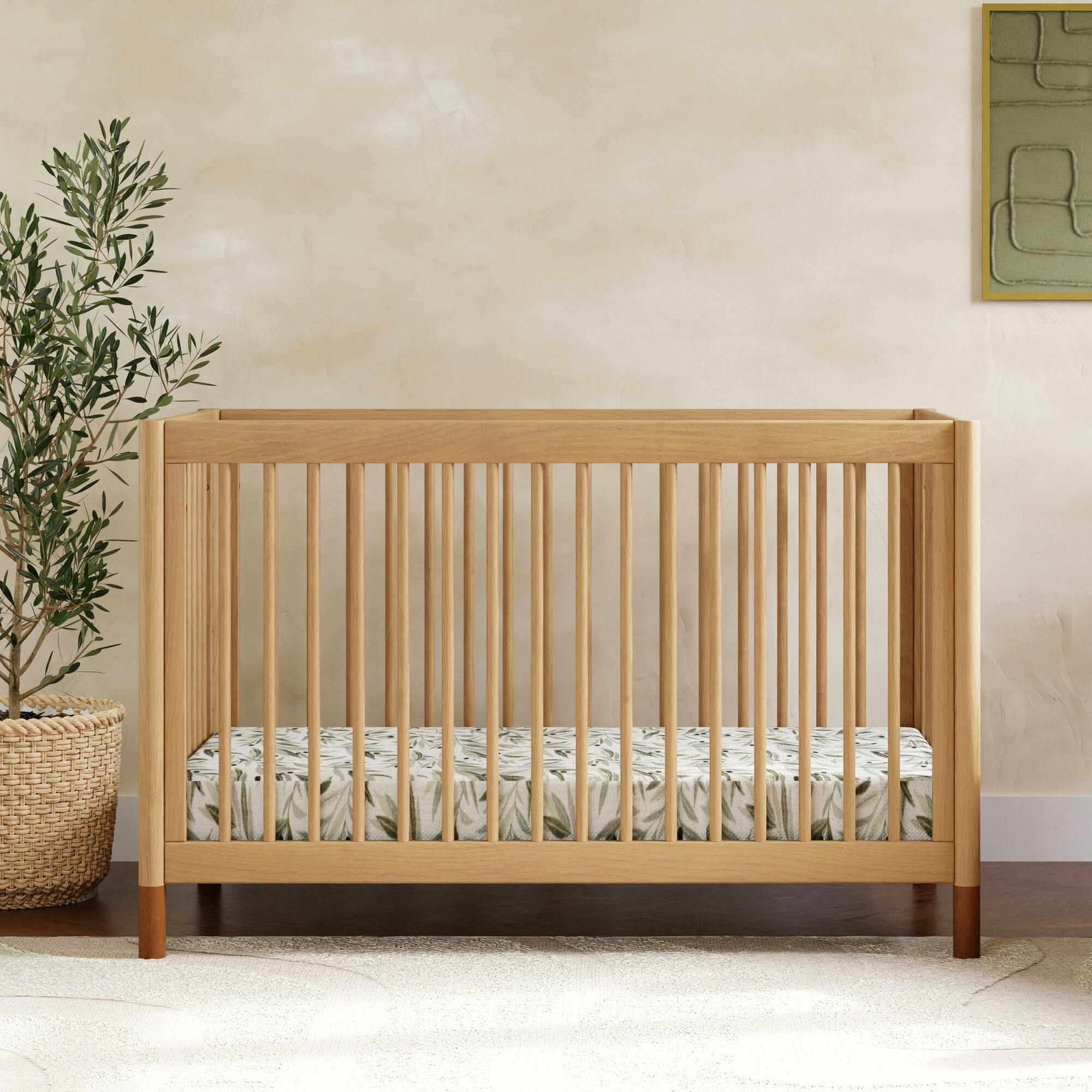 Gelato 4-in-1 Convertible Crib With Toddler Bed Conversion Kit
