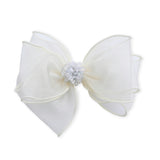 Multicolor Crystal Accent Bow Set