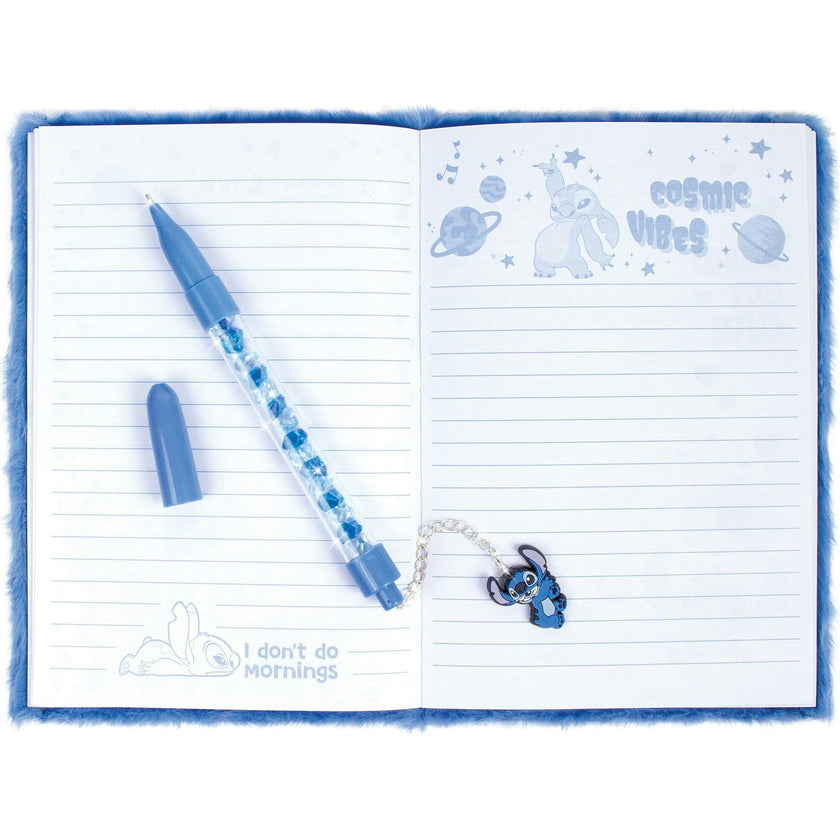 Journal & Pen: Fuzzy Cool Vibes Stitch