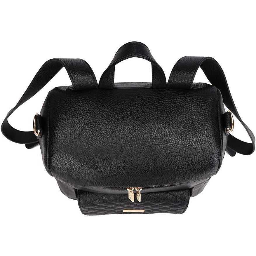 Monaco Diaper Bag | Ebony Black