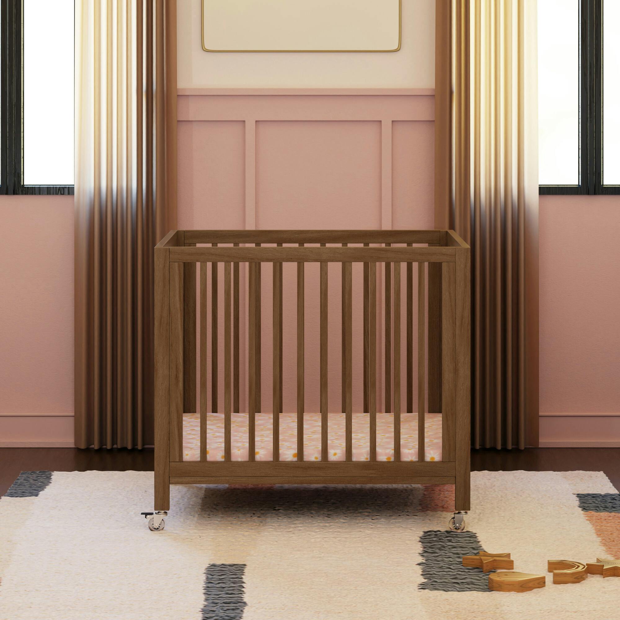 Rolli All-Stages® Midi Crib Conversion Kit in Natural Walnut