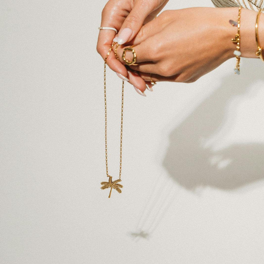 Palm Tree Necklace