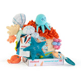 Sensorial Reef Plush Ocean Themed Baby Toy with Teething Elements