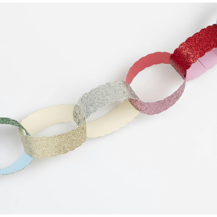 Glitter Paper Chains