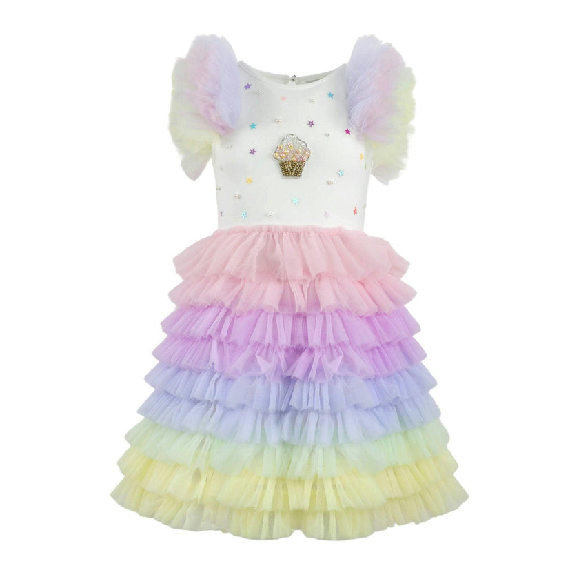 Cupcake Pearl Tulle Dress