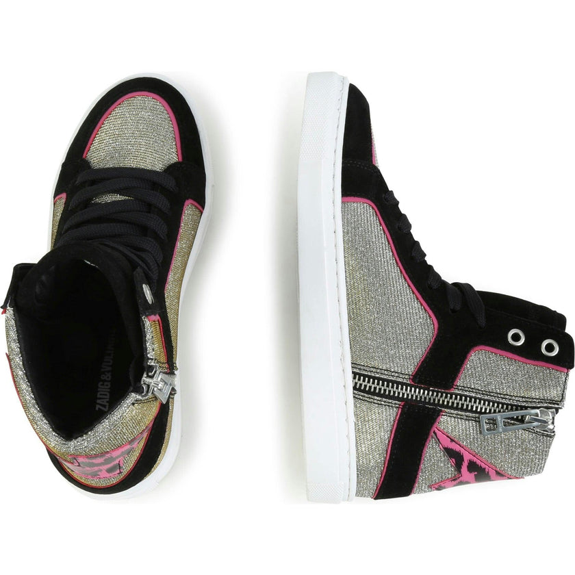 ZADIG & VOLTAIRE Iconic Flash High-Top Sneakers