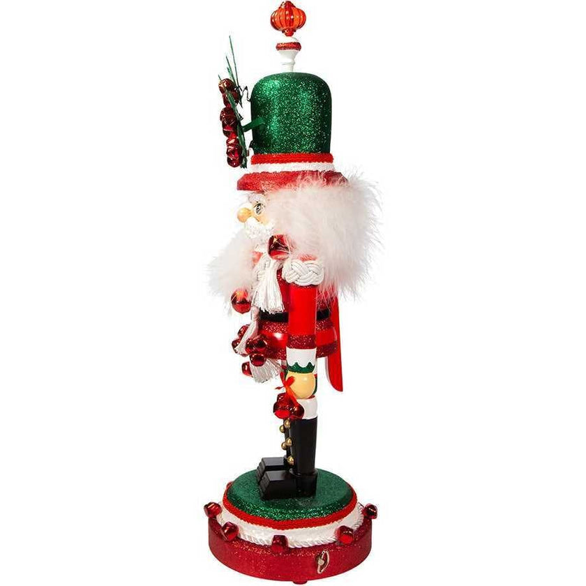 17-Inch Hollywood Musical Jingle Bells Nutcracker