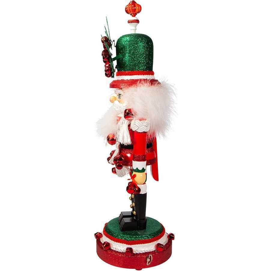 17-Inch Hollywood Musical Jingle Bells Nutcracker