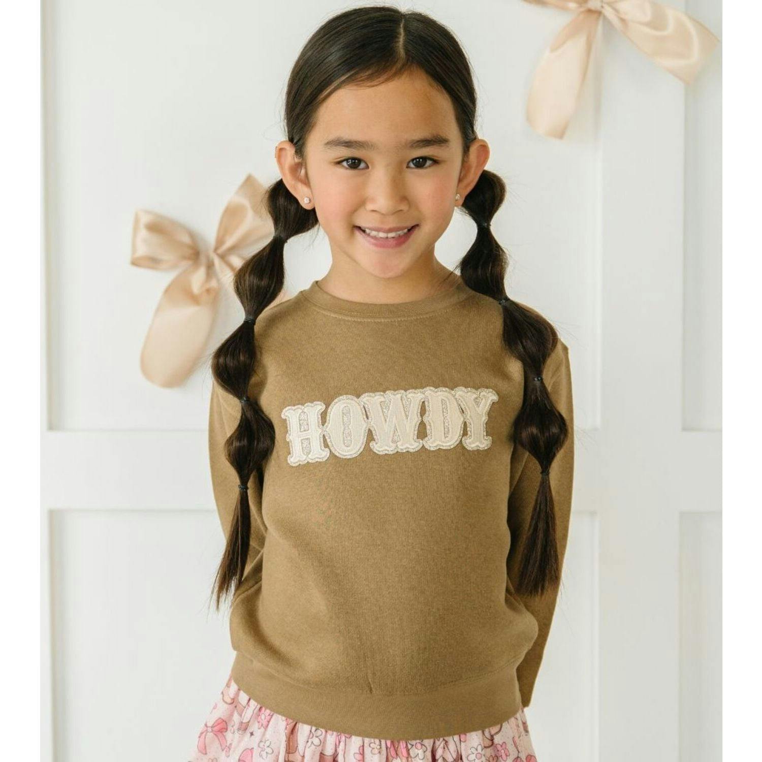 Howdy Patch Sweatshirt