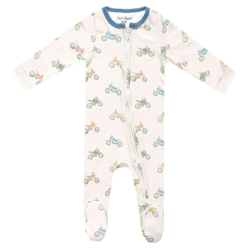 Zip-Up Footie Pajama - Ryder