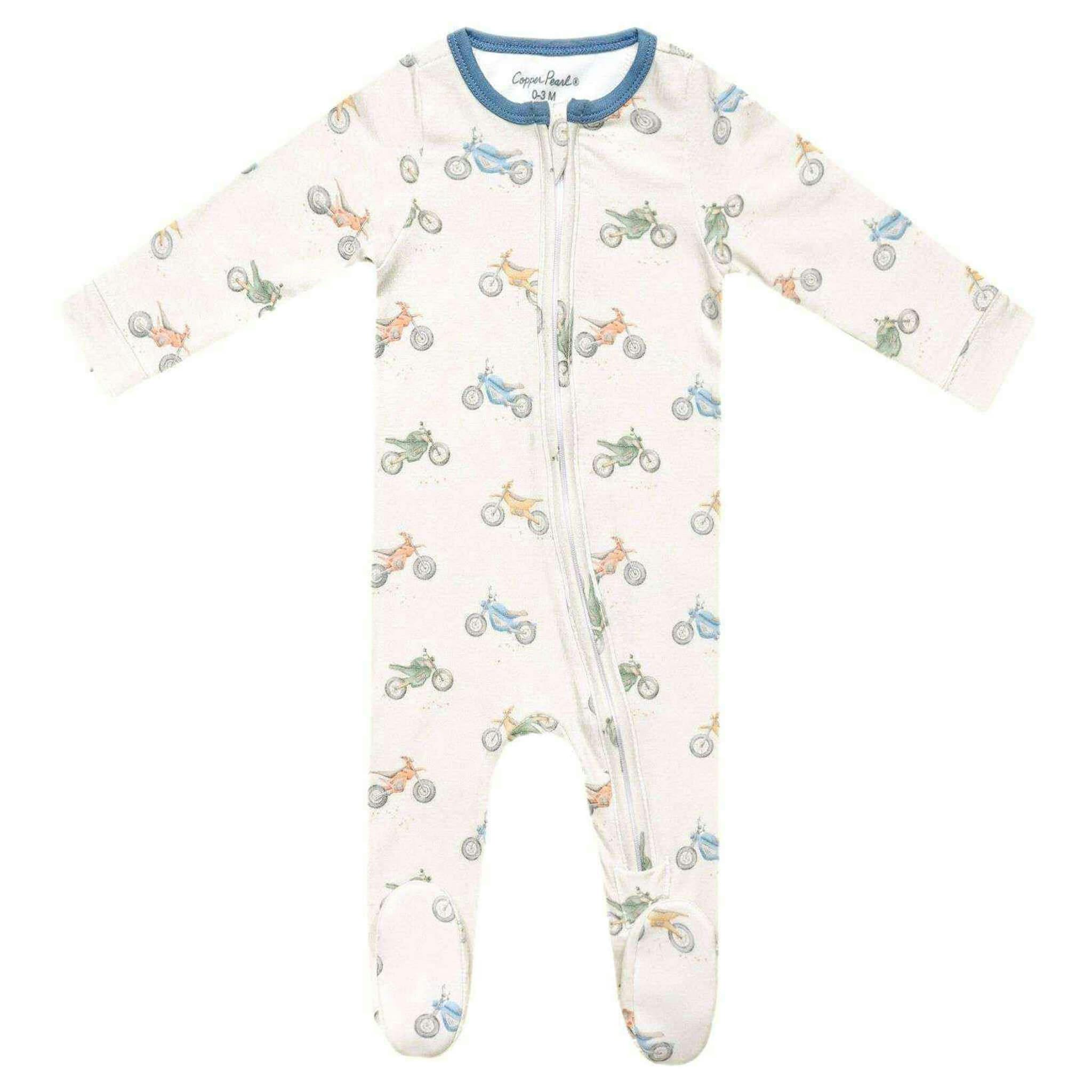 Zip-Up Footie Pajama - Ryder