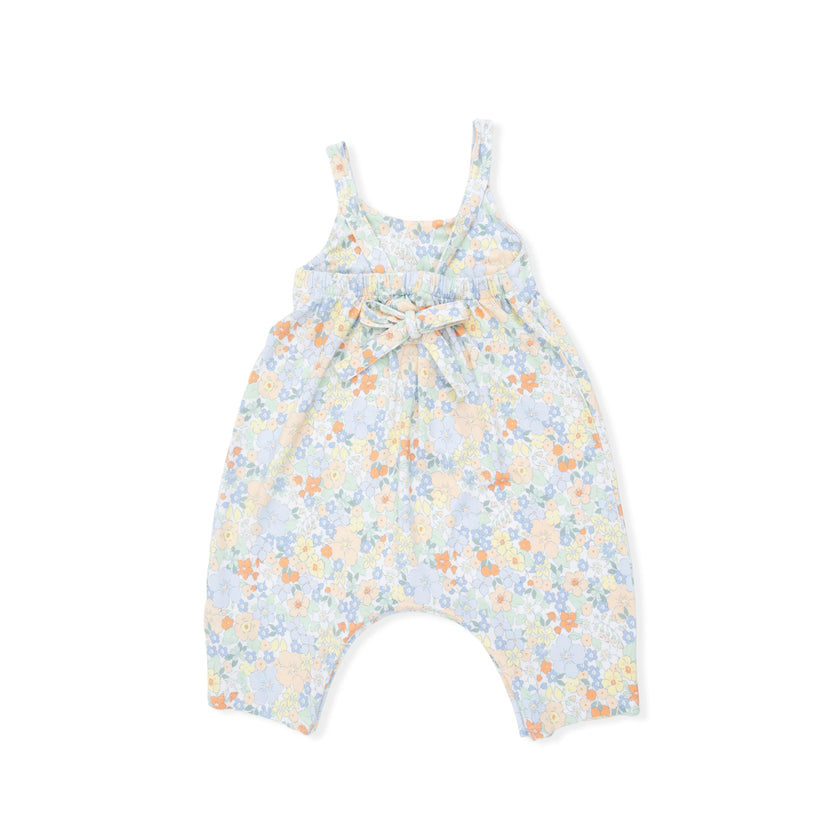 Georgia Floral - Tie Back Romper