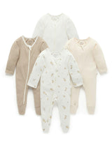 4 Pack Zip Growsuit Vanilla Wattle Bee Pack