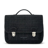 Boston Tweed Adjustable Shoulder Strap Schoolbag