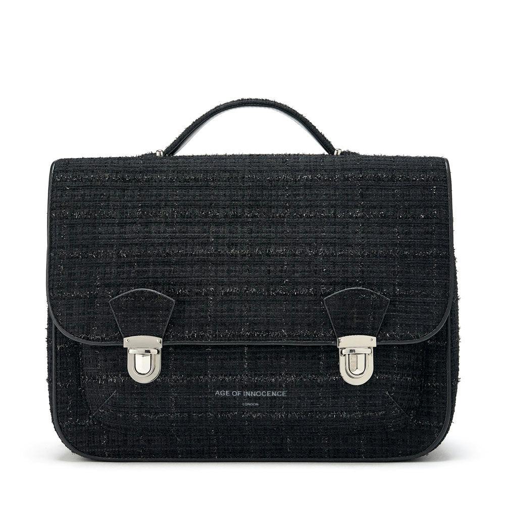Boston Tweed Adjustable Shoulder Strap Schoolbag