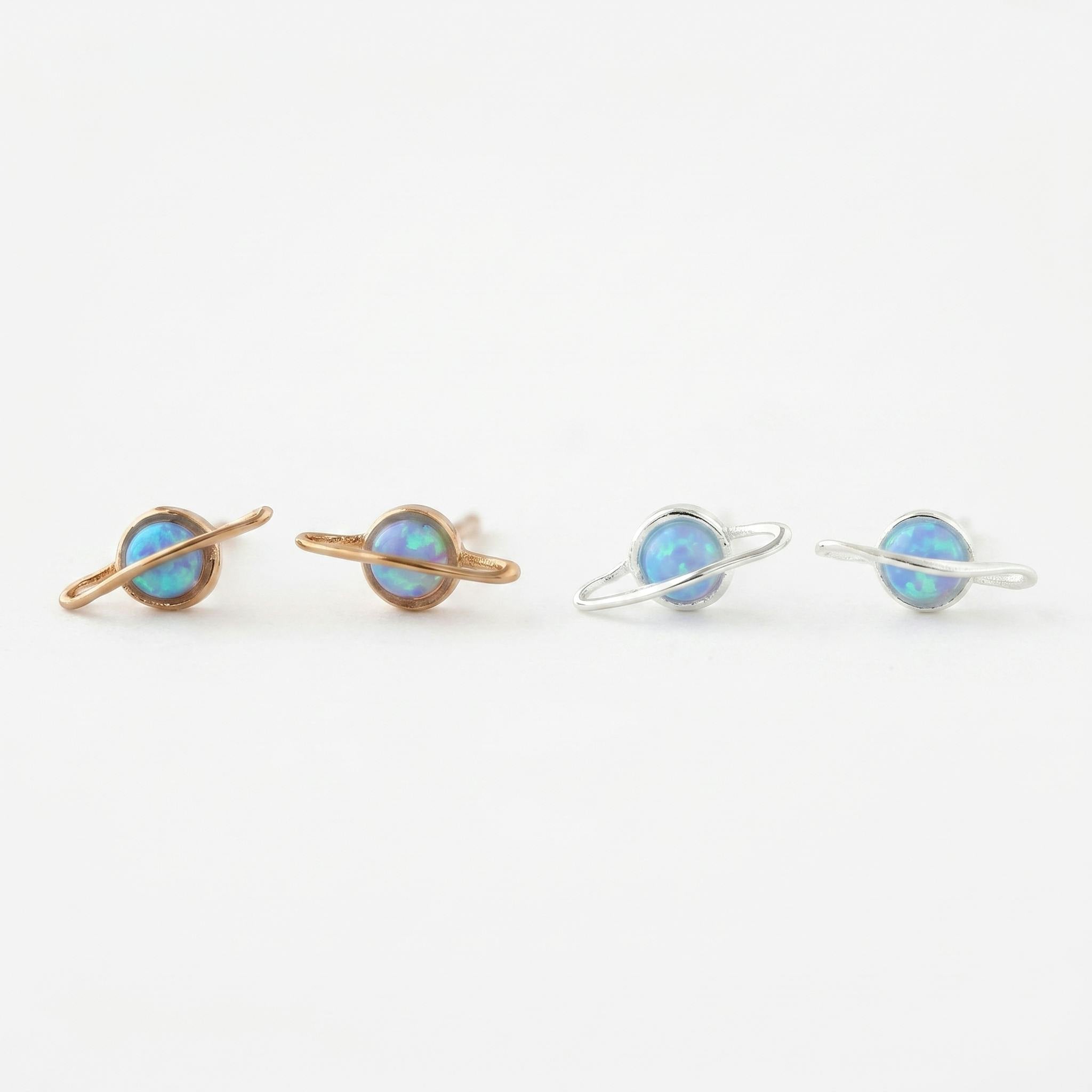 Saturn Stud Earrings