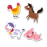 Silicone Sticker Book: Farm