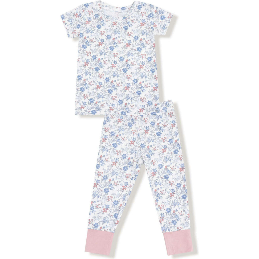 Country Girl Floral - Short Sleeve Loungewear Set
