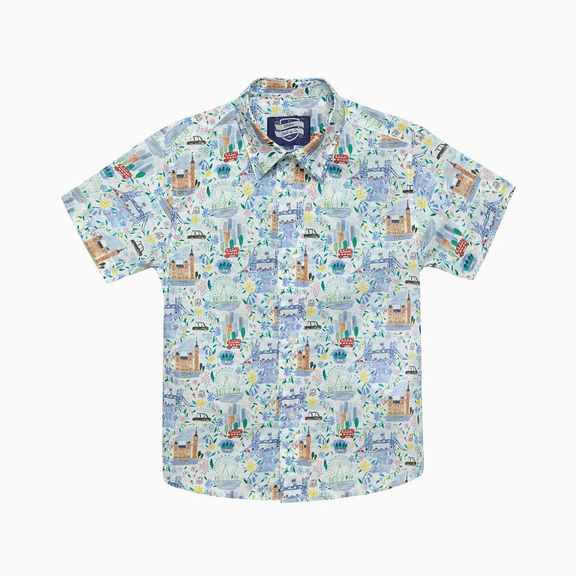Short-Sleeved London Scenes Shirt