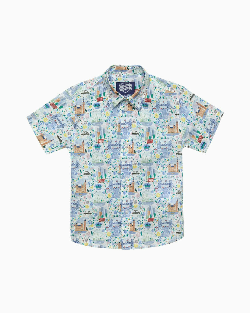 Short-Sleeved London Scenes Shirt