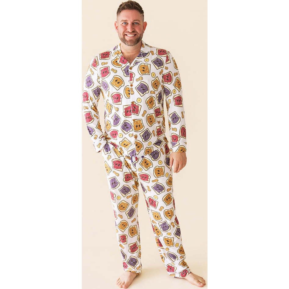 Peanut Butter Jelly Time Men's Luxe Pajama Pant Set