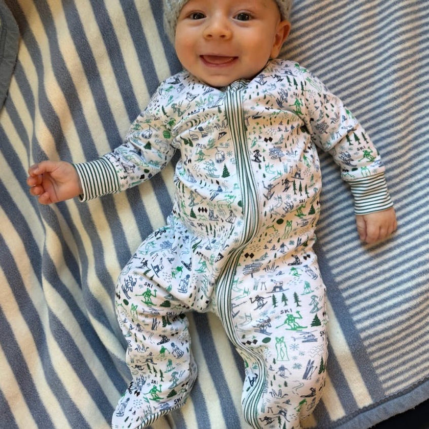 Après Ski Zip Baby Onesie