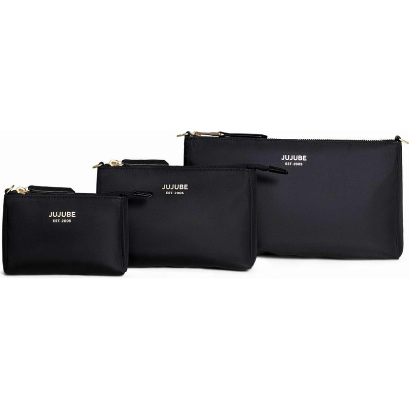 Diaper Bag-Fit 3-Piece Pouch Set