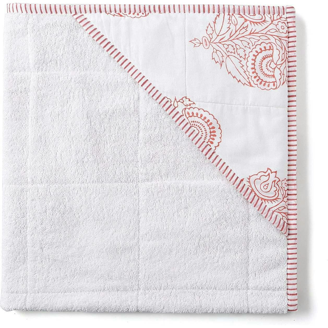 Block-Printed Terry Towel