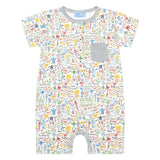 Football Boys Shortie Romper
