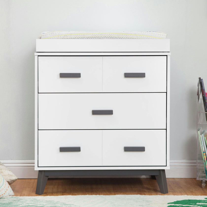 Babyletto Scoot 3-Drawer Changer Dresser with Removable Changing Tray