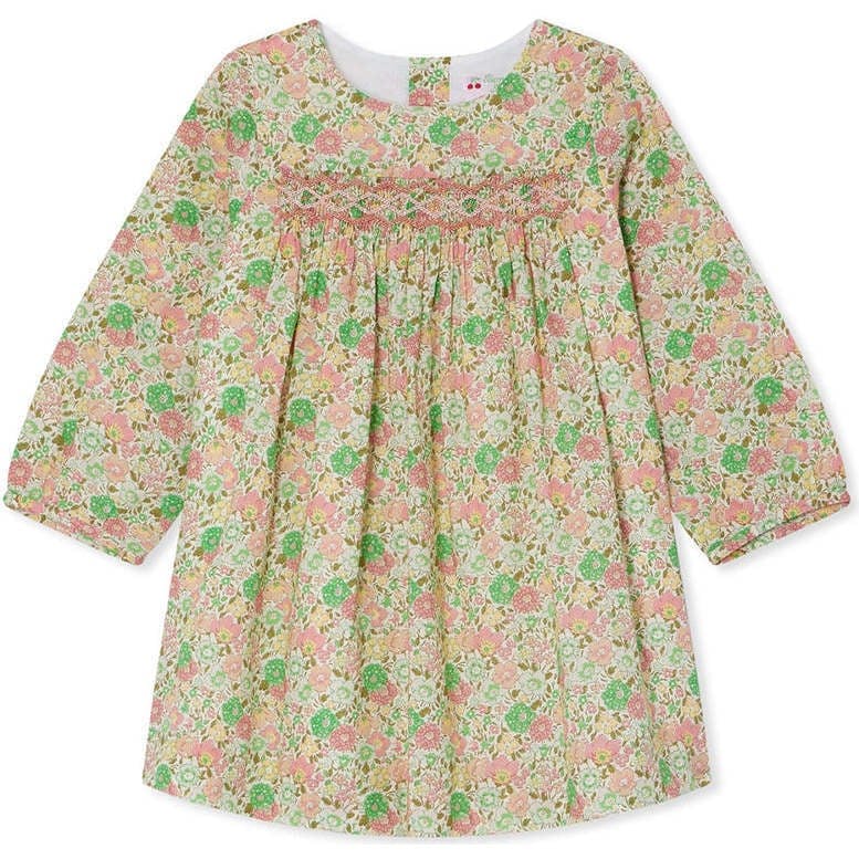 BONPOINT Felicie Dress - Rose Pale