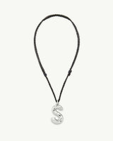 Grande Monogram Necklace in Silver