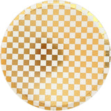 Check It! Gold Clash Dessert Plates