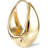 Drop Hoop Earrings