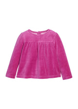 Lisle Top - Magenta Velour