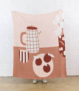 Breakfast Knit Blanket