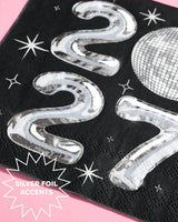 2027 NYE Disco Napkins - 50 paper napkins