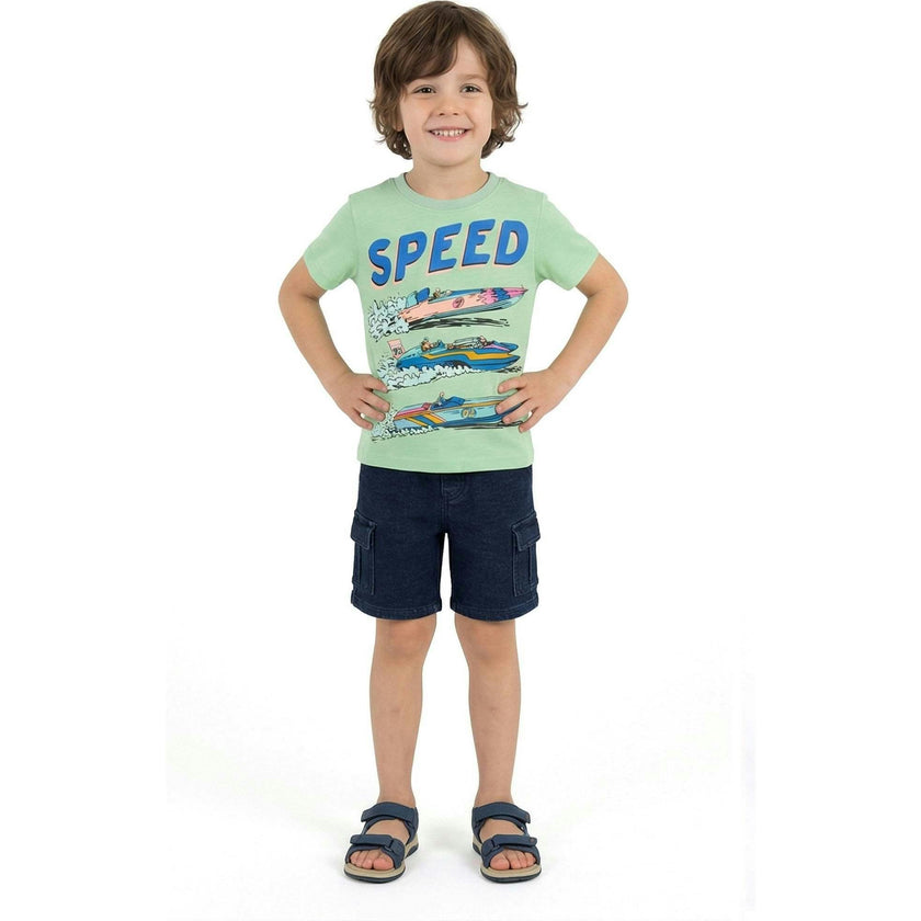 Boys Graphic Tee | Speed Boat