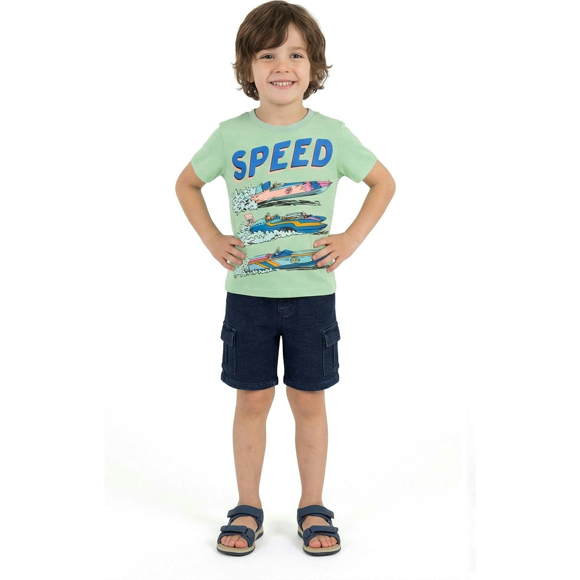 Boys Graphic Tee | Speed Boat