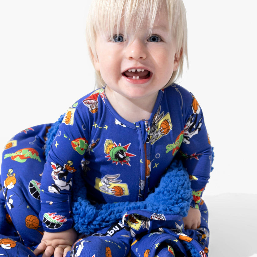 Space Jam Bamboo Sherpa Blanket