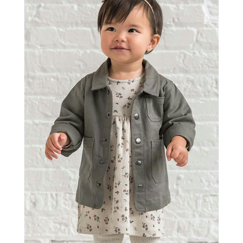 Denver Twill Chore Jacket - Chestnut