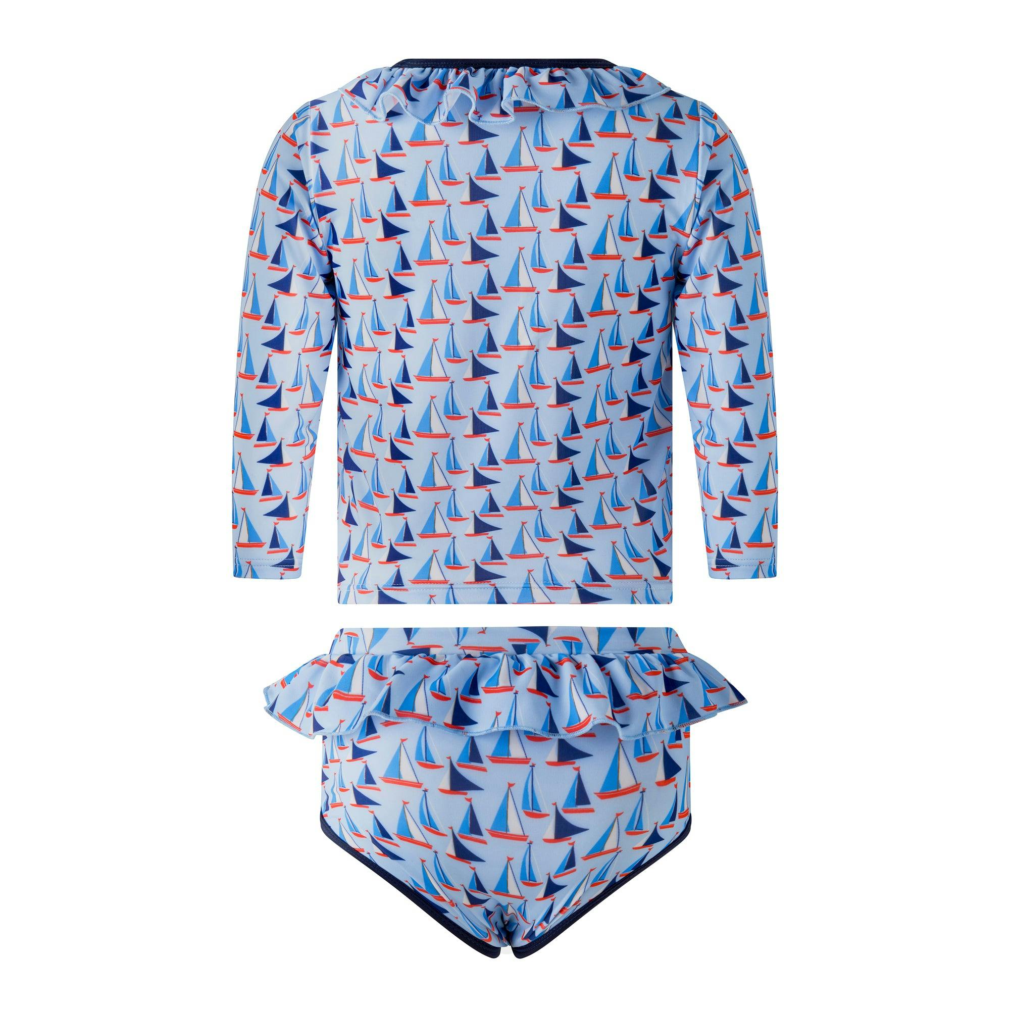 Sailboat Rashguard Set