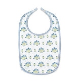Posy Floral Block Print Baby Bib