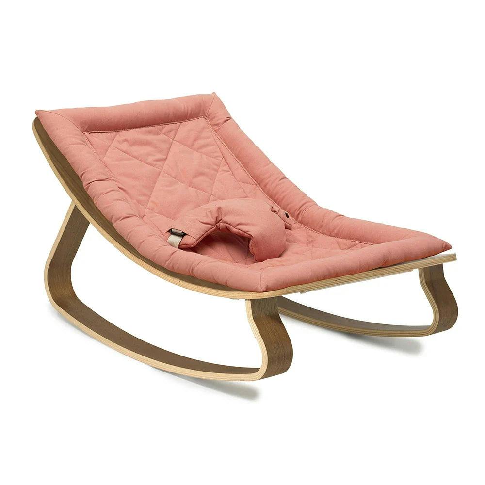 LEVO Baby Rocker in natural wood
